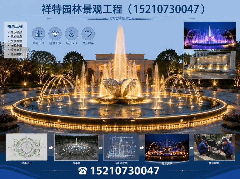 阜平县祥特园林景观工程展示图